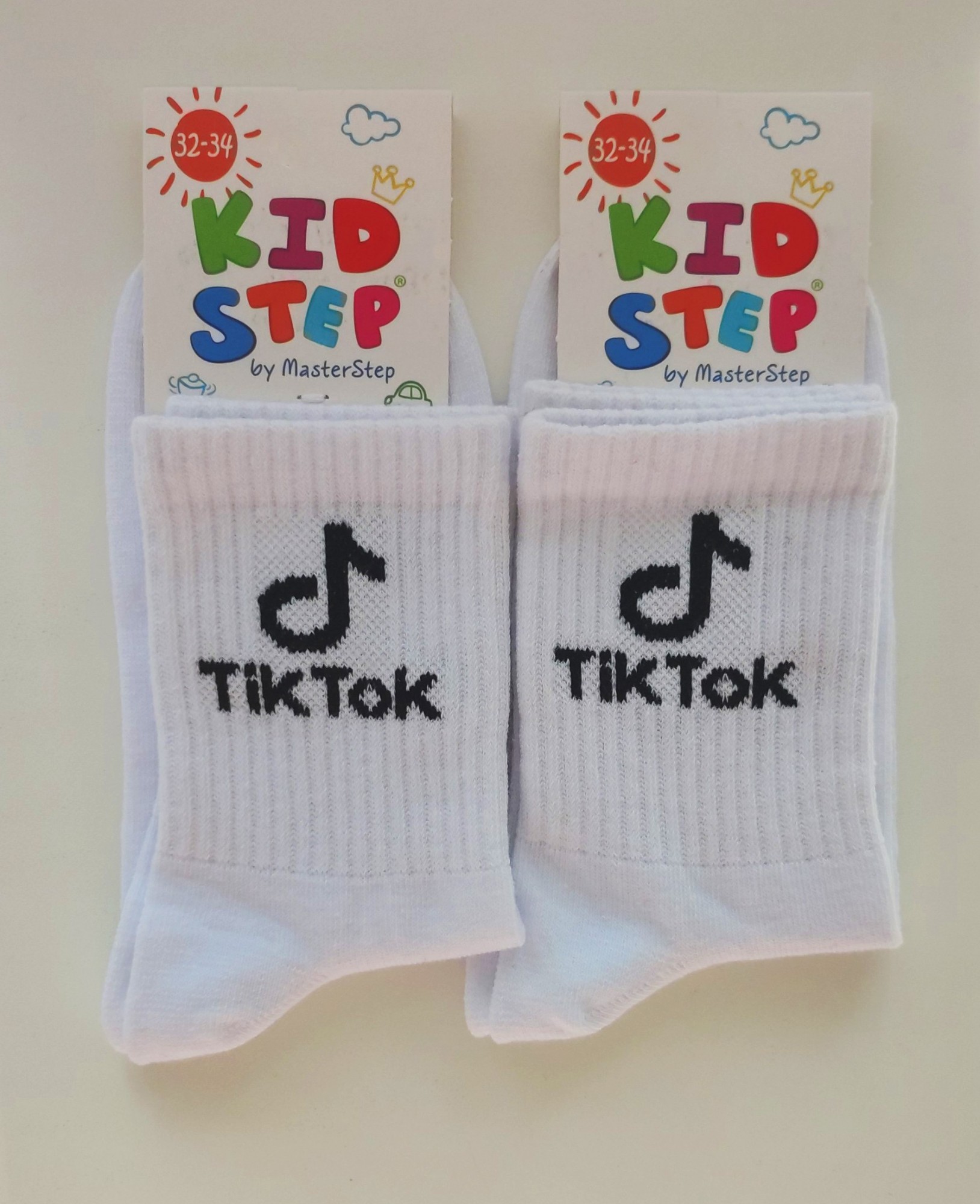 

Детские носки Tik Tok Master Step 009 22(32-34) Белые