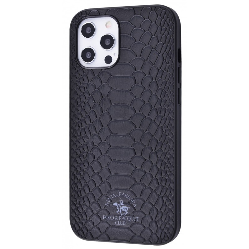 

Чохол Santa Barbara Leather Polo Knight Case для iPhone 12/12 Pro black (BS-0034)
