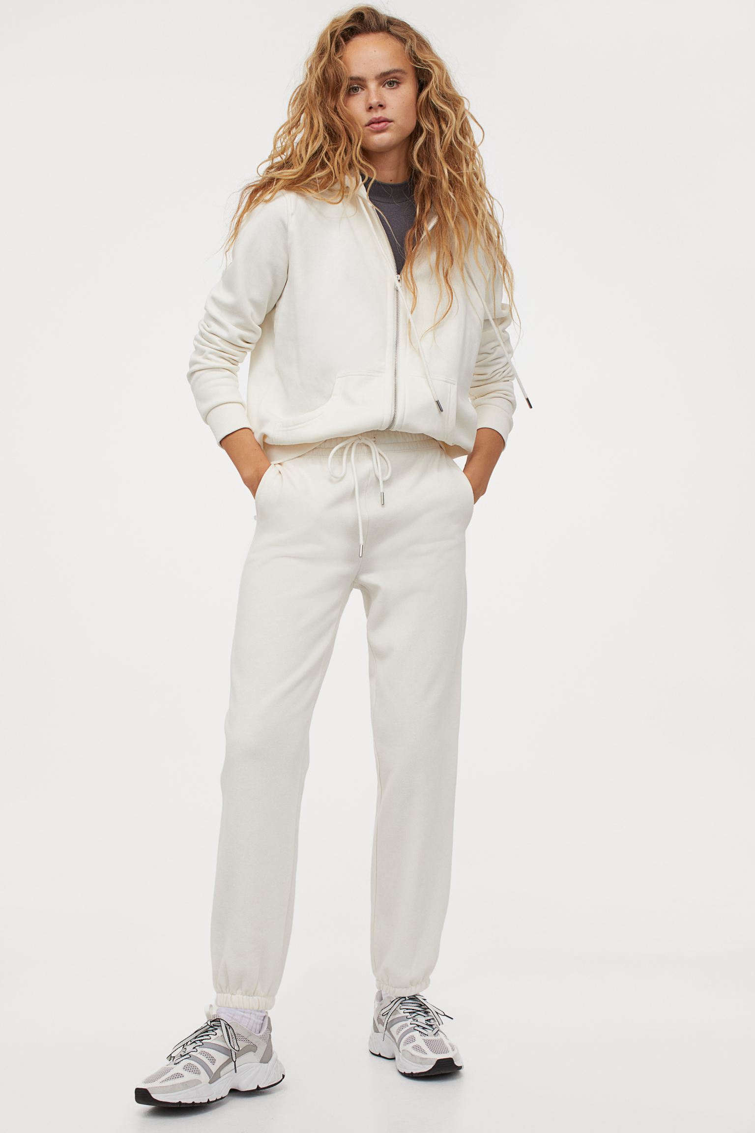 

Брюки H&M XS белый 18049327223