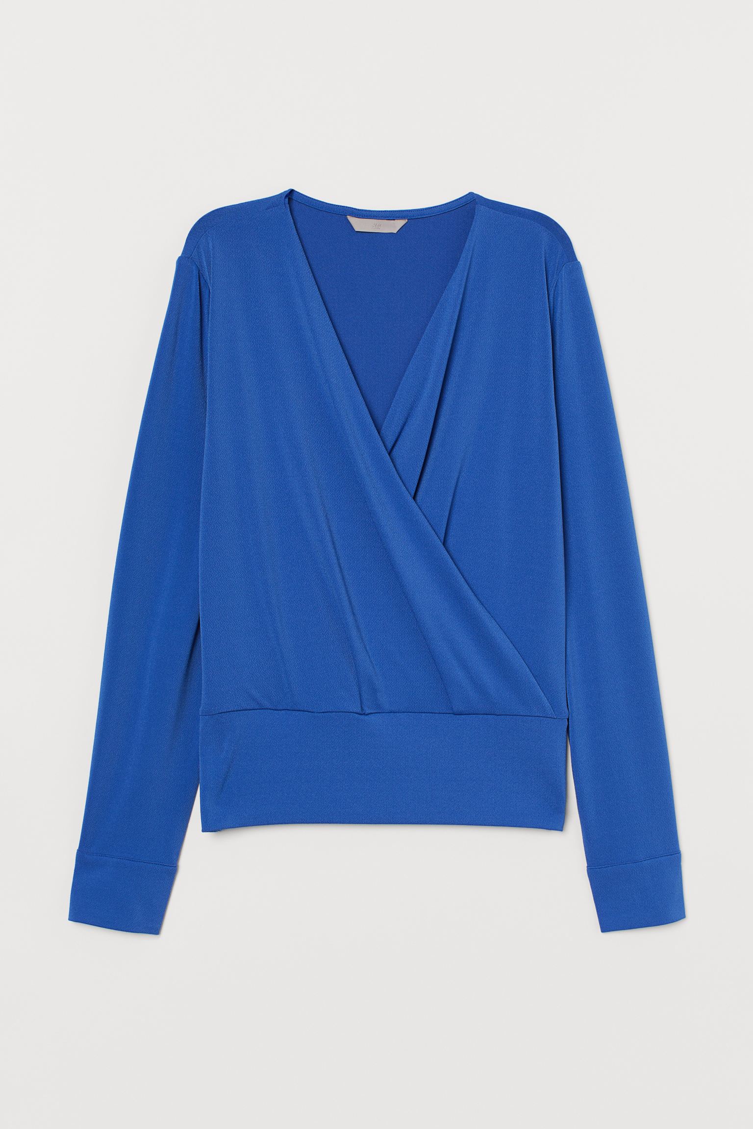 

Блуза H&M L синий 27038210601