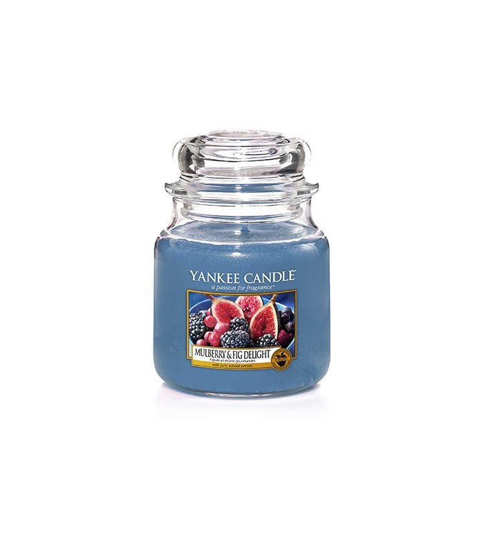 

ароматическая свеча ШЕЛКОВИЦА, ИНЖИР / Yankee Candle MULBERRY&FIG DELIGHT medium jar 1556246E