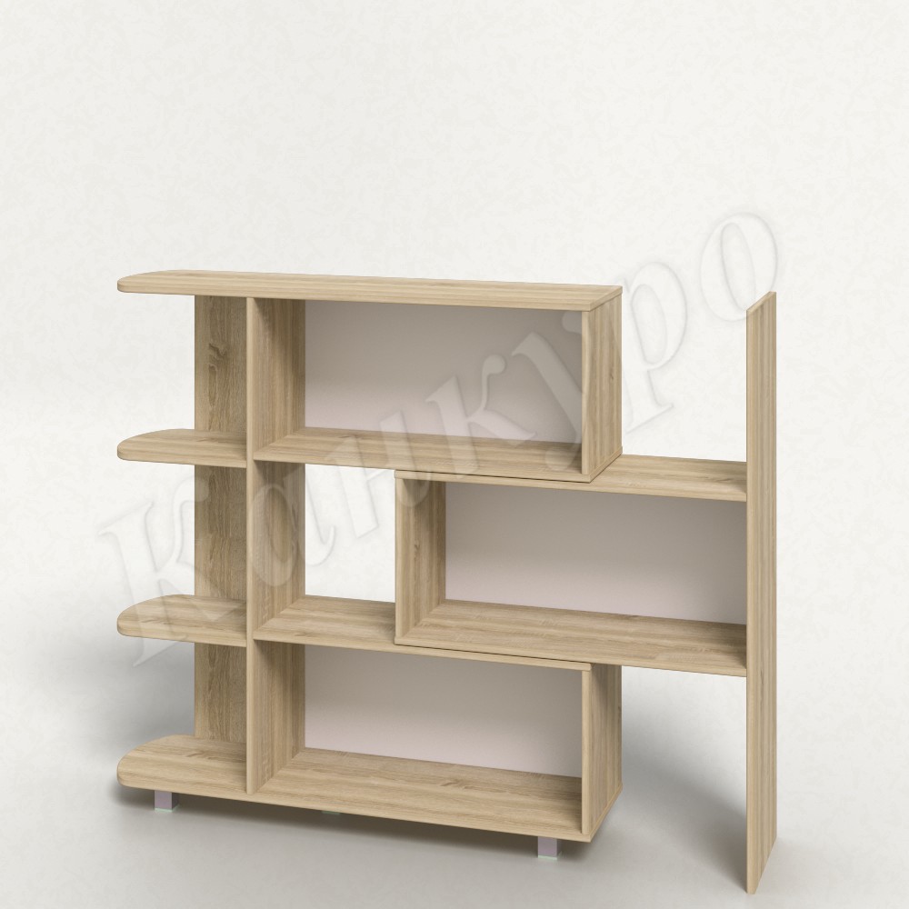 

Стеллаж Konven Mebel КОНОР-30 1120-1750х270 мм Дуб сонома