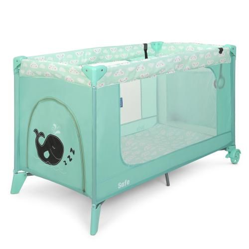

Манеж El Camino ME 1016 SAFE Cloud Pale Green (123-64-77 см)