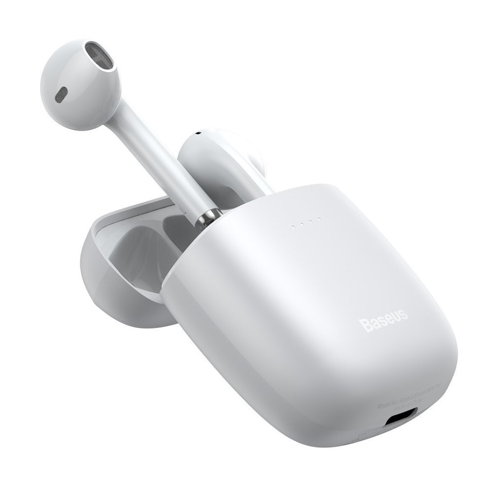 

Беспроводные наушники Bluetooth TWS BASEUS W04 Encok True Wireless Earphones. White