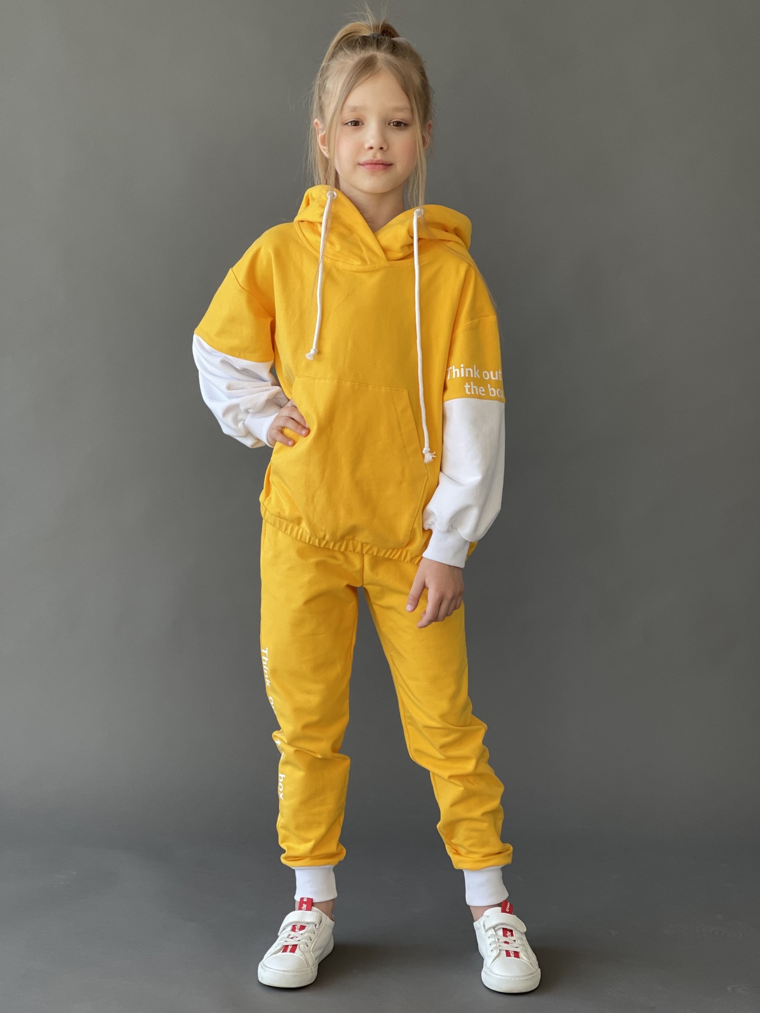 

Спортивний костюм MilaClub MLC343 134 см жовтий