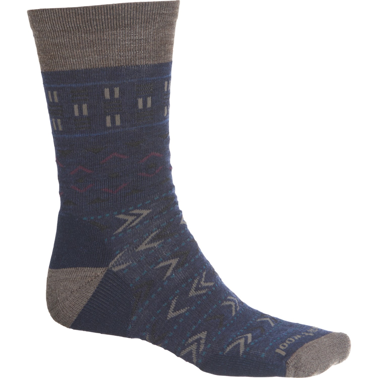 

Носки SmartWool Juncture - Merino Wool, Crew Deep Navy, L (48)