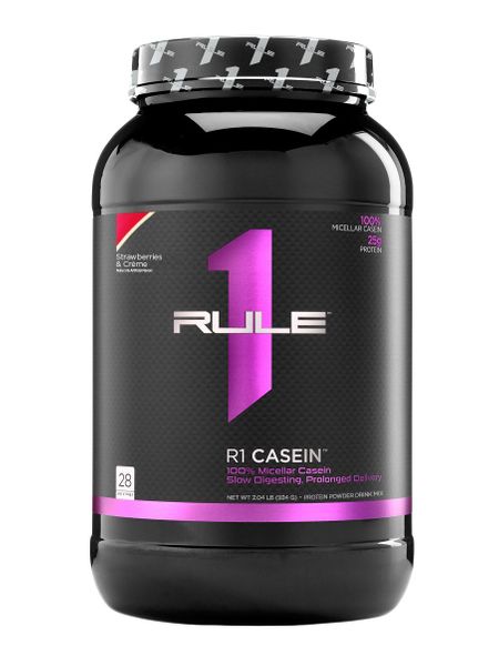 

Казеин R1 Casein Rule One клубника сливки 900 г (RO060)