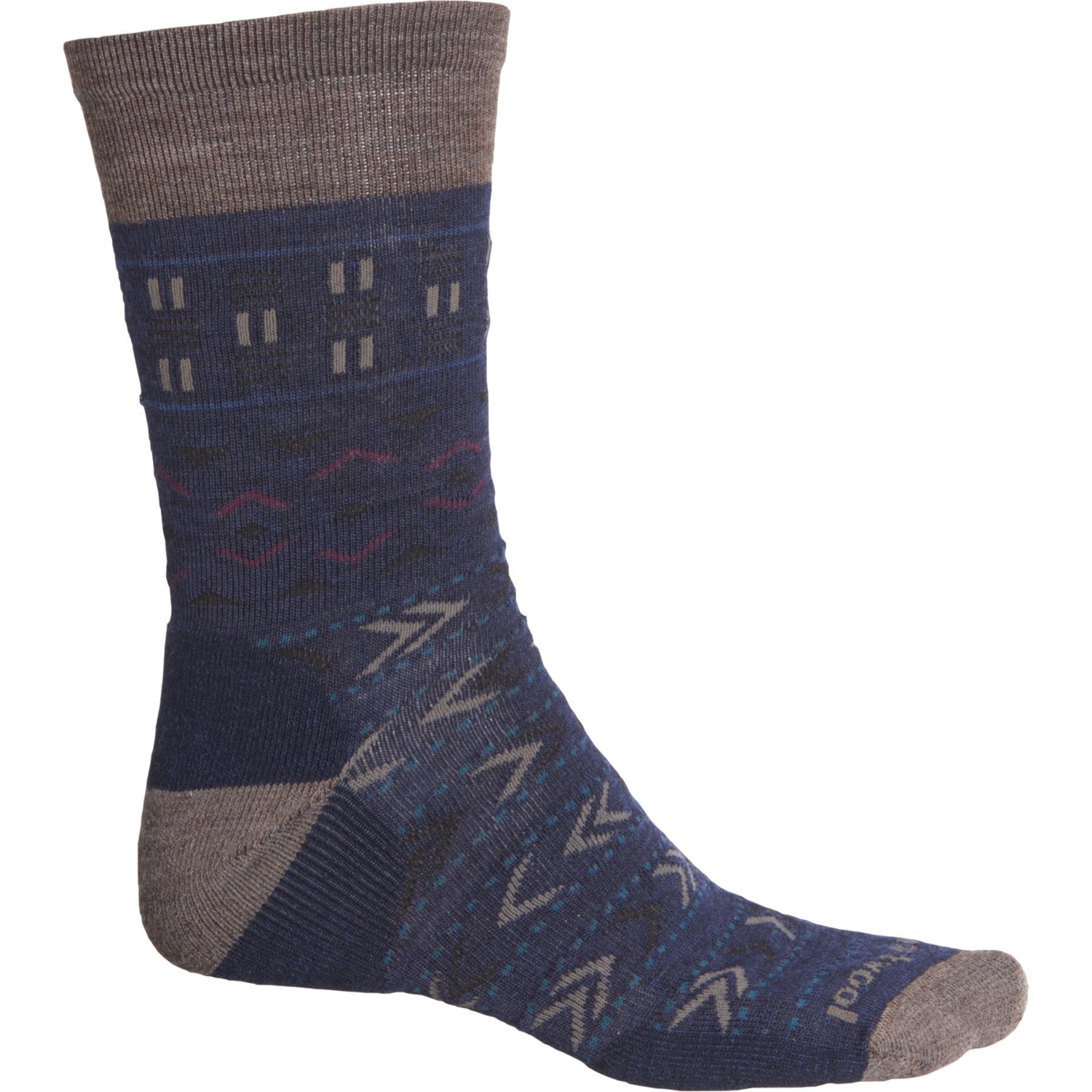 

Носки SmartWool Juncture - Merino Wool, Crew Deep Navy, L (48)