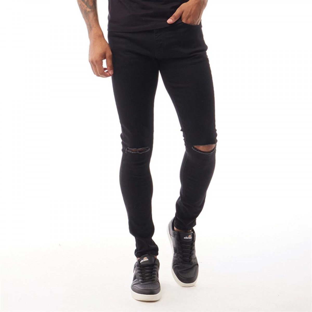 

Джинсы Ringspun Apollo Super Skinny Fit Black Denim, 30W 32L