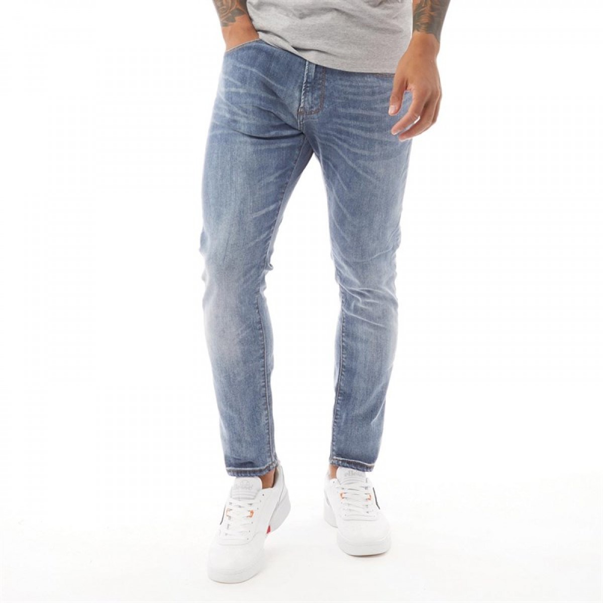 

Джинсы 883 Police Moriarty Slim Fit Dark Stonewash Dark Stonewash, 30W 32L