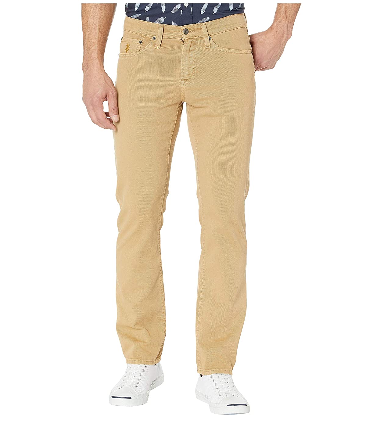 

Джинсы U.S. POLO ASSN. Slim Straight Denim in Honey Tan, 40W 32L