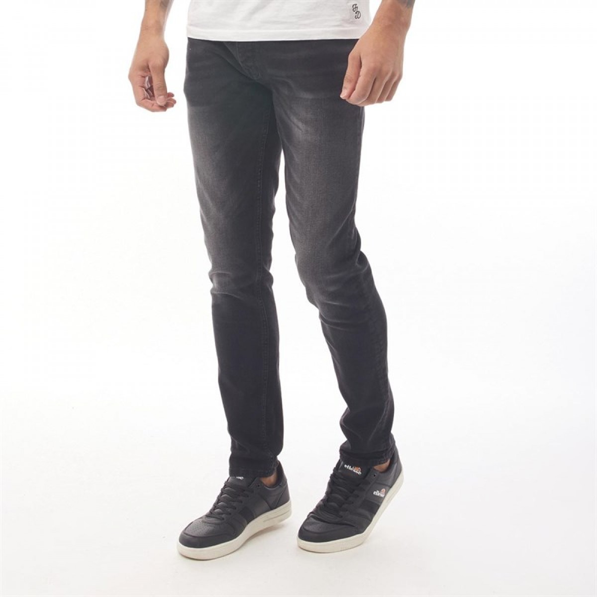 

Джинсы Crosshatch Barbeck Slim Fit Black Wash Washed Black, 38W 30L