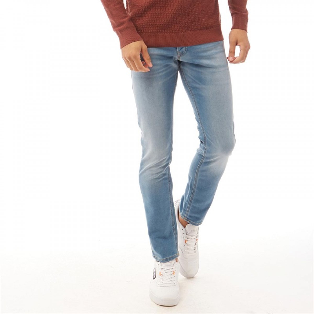 

Джинсы JACK AND JONES Glenn Original GE 003 Slim Fit Blue Denim Light Blue, 31W 34L