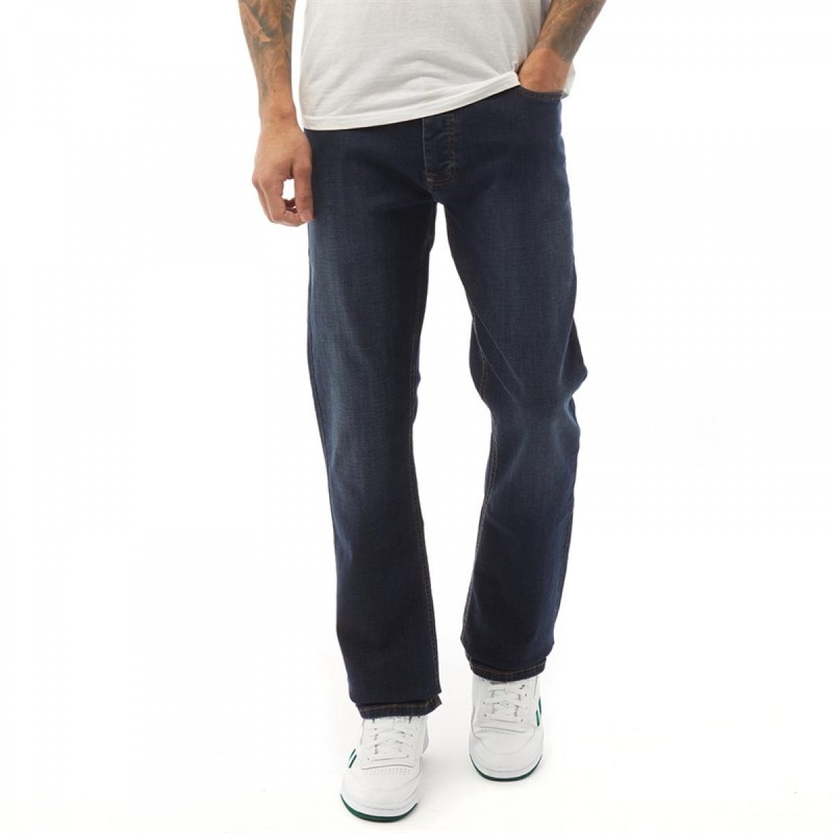 

Джинсы Onfire Stretch Crosshatch Denim Bootcut Leg Dark Wash Dark Blue, 34W 30L