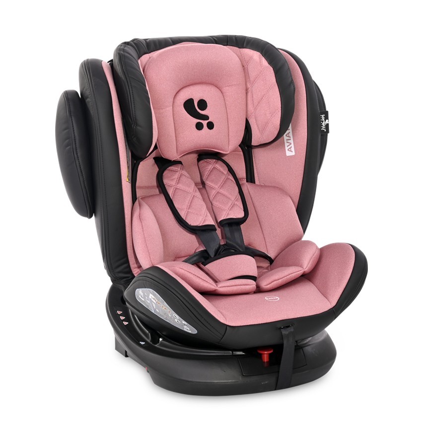 

Автокресло Lorelli Aviator + sps + isofix (0-36 кг) Розовое