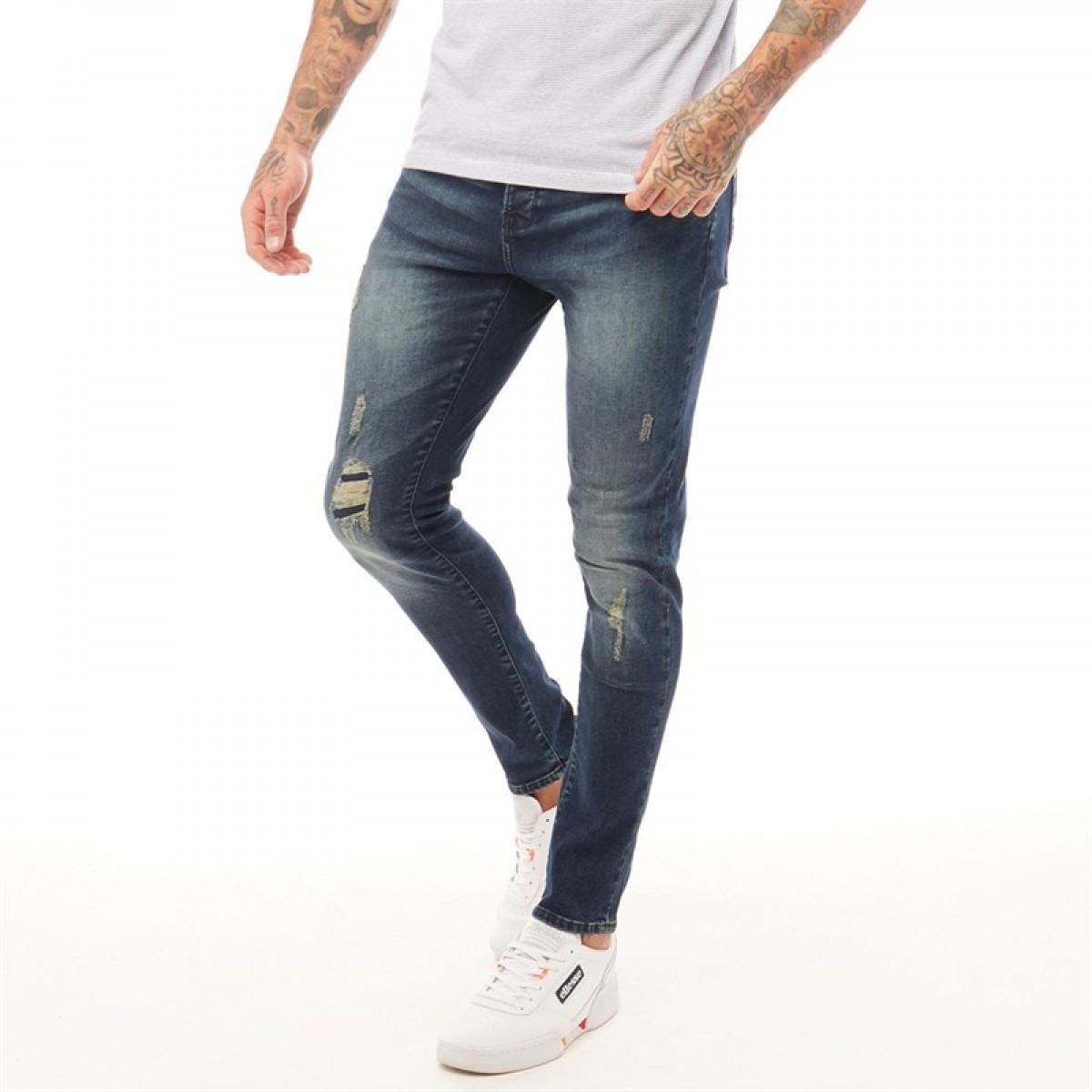 

Джинсы 883 Police Slim Fit Native 283 Blue Dark Wash, 30W 32L