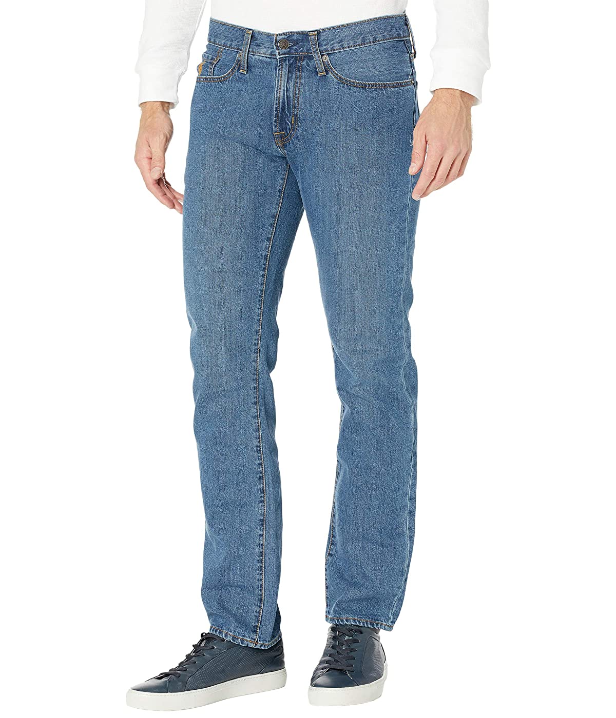 

Джинсы U.S. POLO Slim Straight Five-Pocket in Blue Denim Blue Denim, 40W 32L