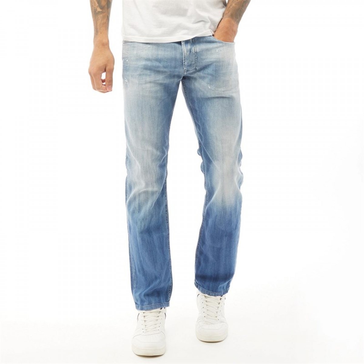 

Джинсы Diesel Safado R R818S Straight Fit R818SBlue Washed Blue, 28W 32L