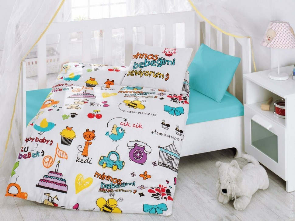 

Комплект постельного белья Cotton Box Mutlu Bebek 100*150 22233052