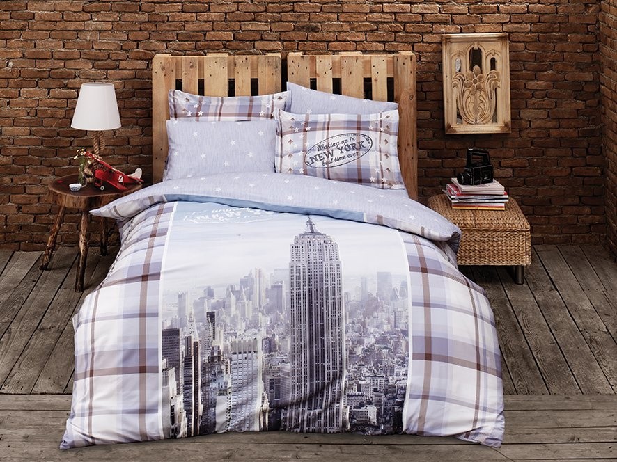 

Комплект постельного белья Halley Home полуторный New York 160*220 51929876