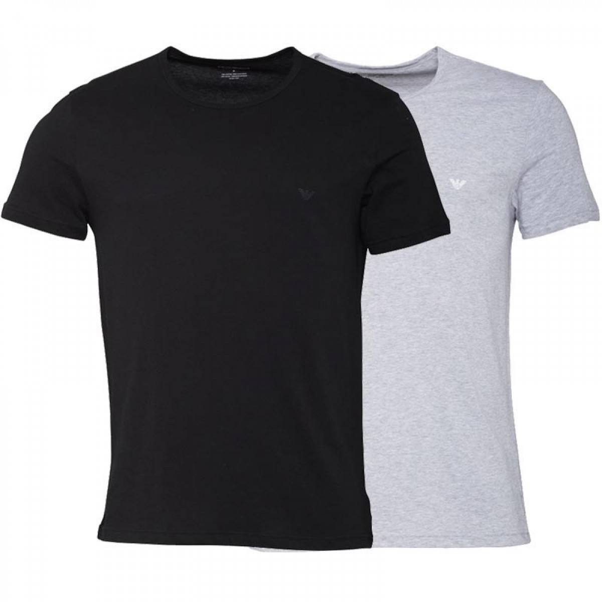 

Футболка Emporio Armani Two Pack Black/Heather Grey Black,  (44, Футболка Emporio Armani Two Pack Black/Heather Grey Black, S (44)