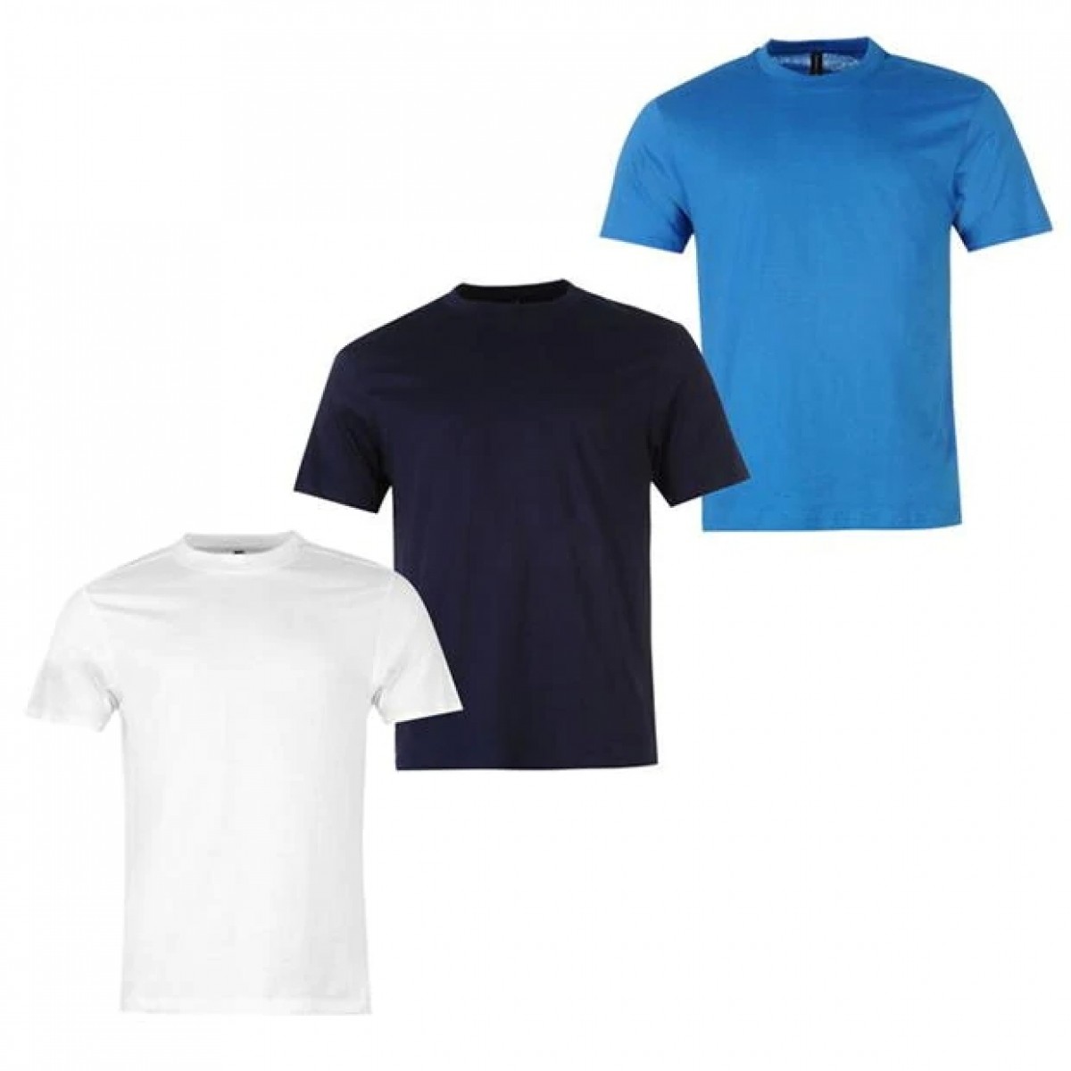 

Футболка Donnay 3 Pack s White/Blue/Navy, M (46)