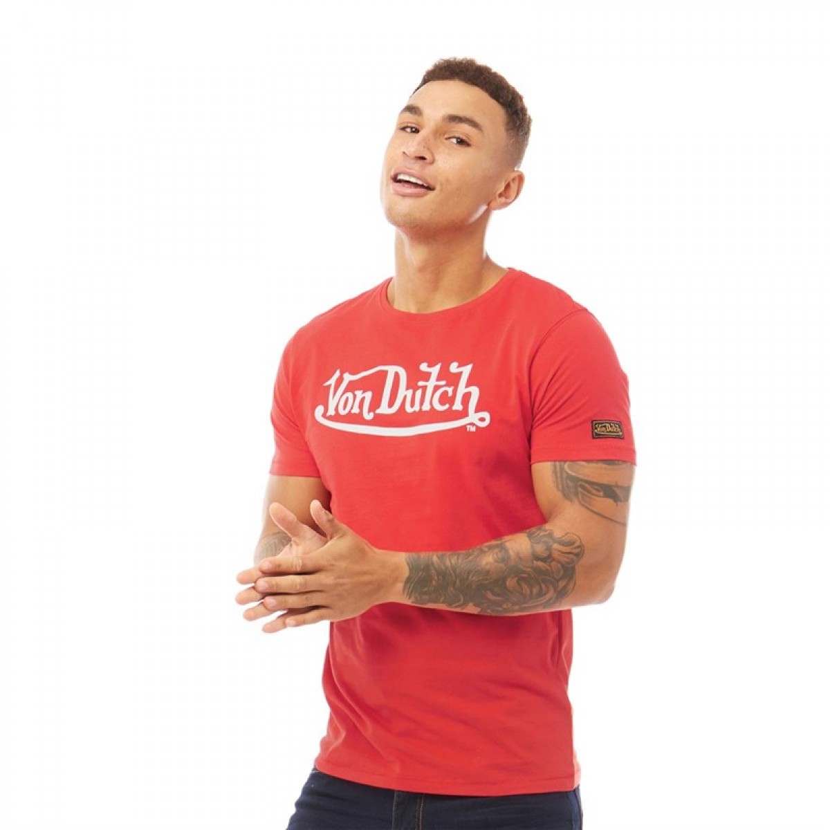 

Футболка Von Dutch V-Alfa B Red Red, S (44)
