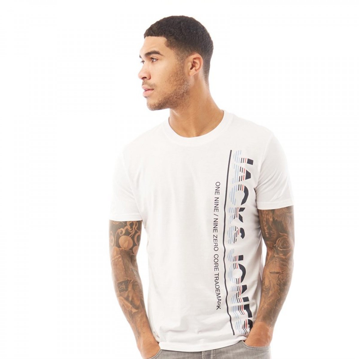 

Футболка Jack And Jones Structure White White, S (44)