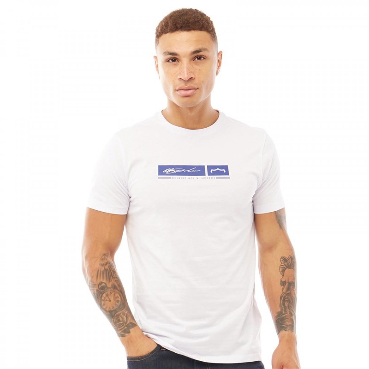 

Футболка 883 Police Watson White White, S (44)