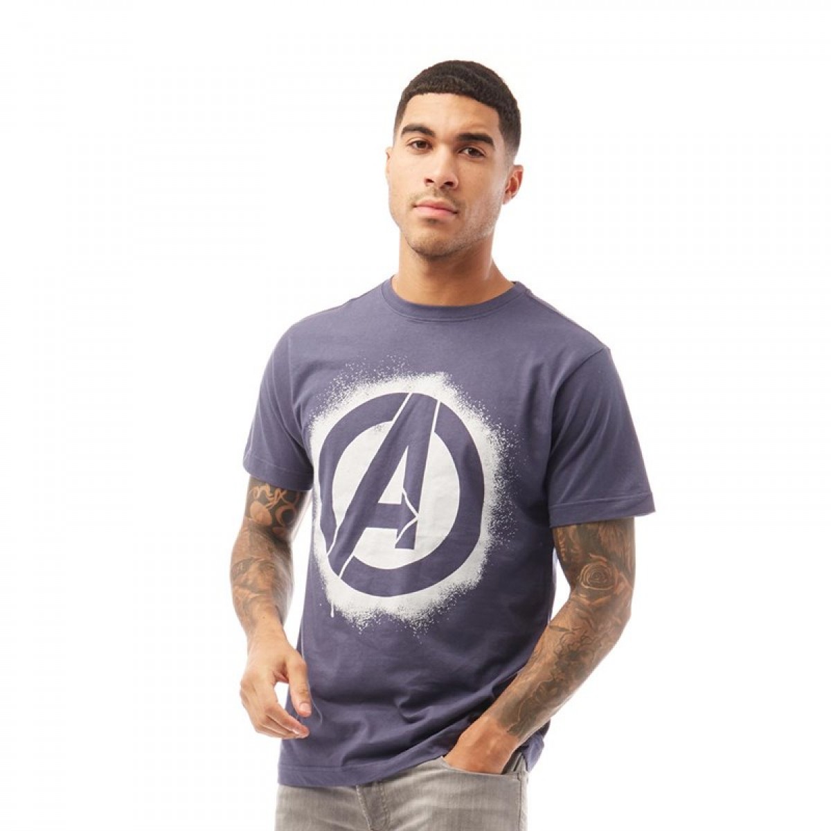 

Футболка Marvel Avenger Stencil Indigo Indigo, M (46)