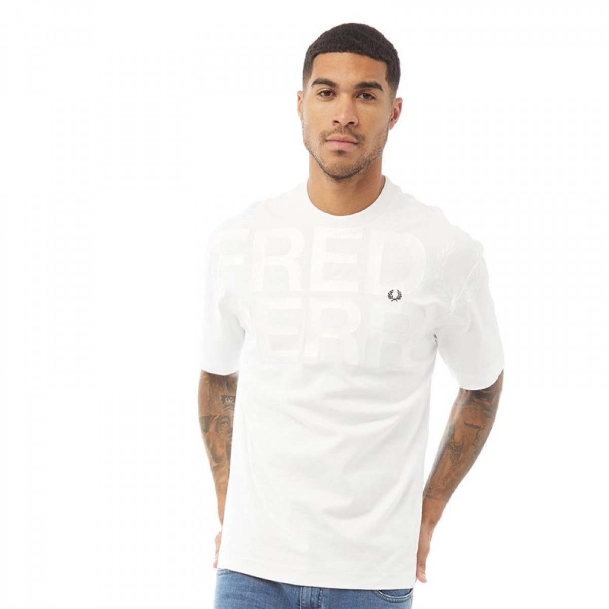 

Футболка Fred Perry Expanded FP Logo Print White White,  (42, Футболка Fred Perry Expanded FP Logo Print White White, XS (42)