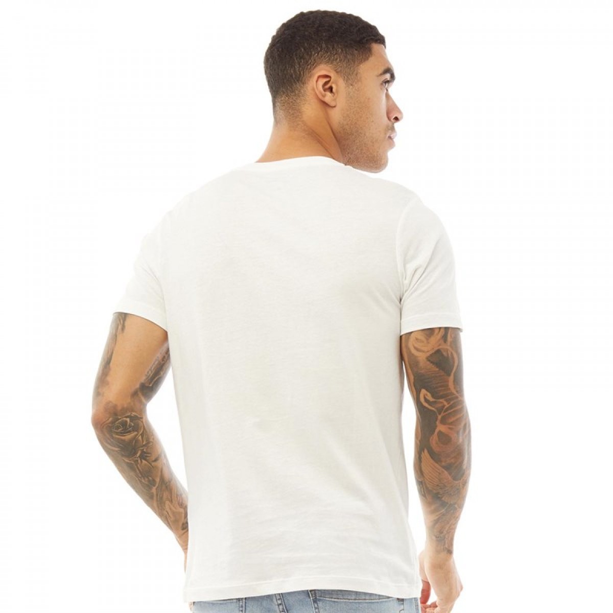 

Футболка JACK AND JONES Cody Neck Cloud Dancer White, S (44)