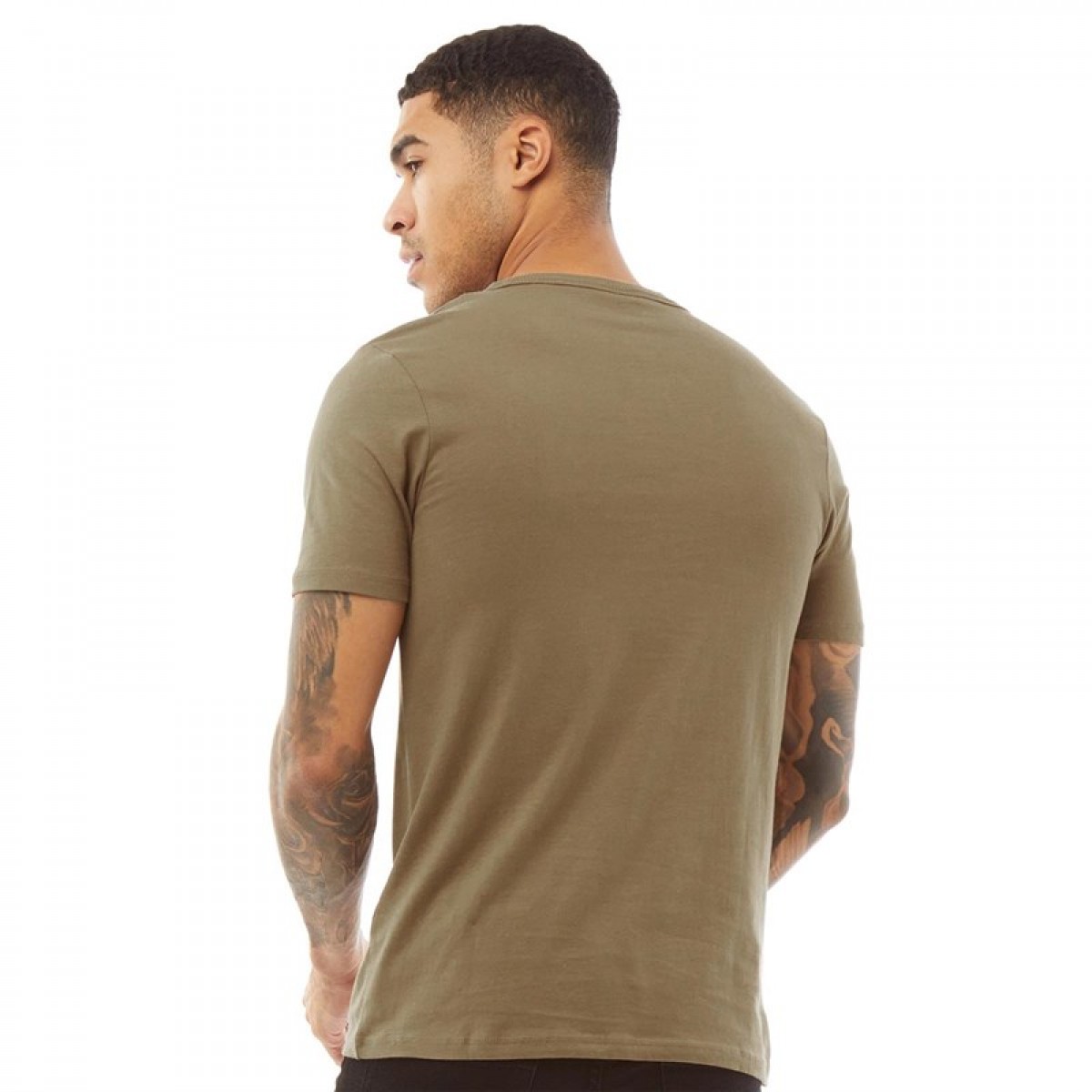 

Футболка JACK AND JONES Jcostory Neck Kangaroo Brown, S (44)