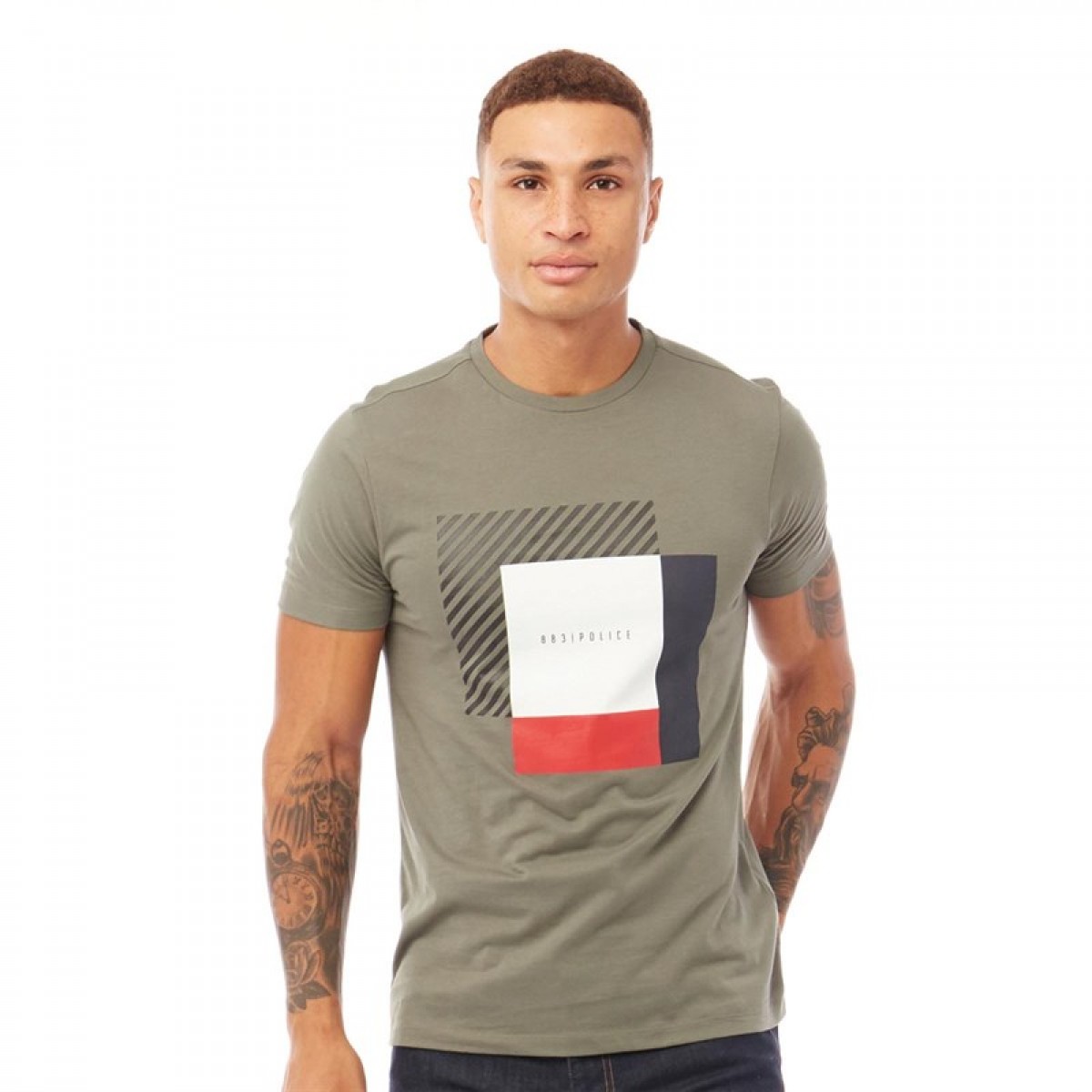 

Футболка 883 Police Desire Khaki Light Khaki, S (44)