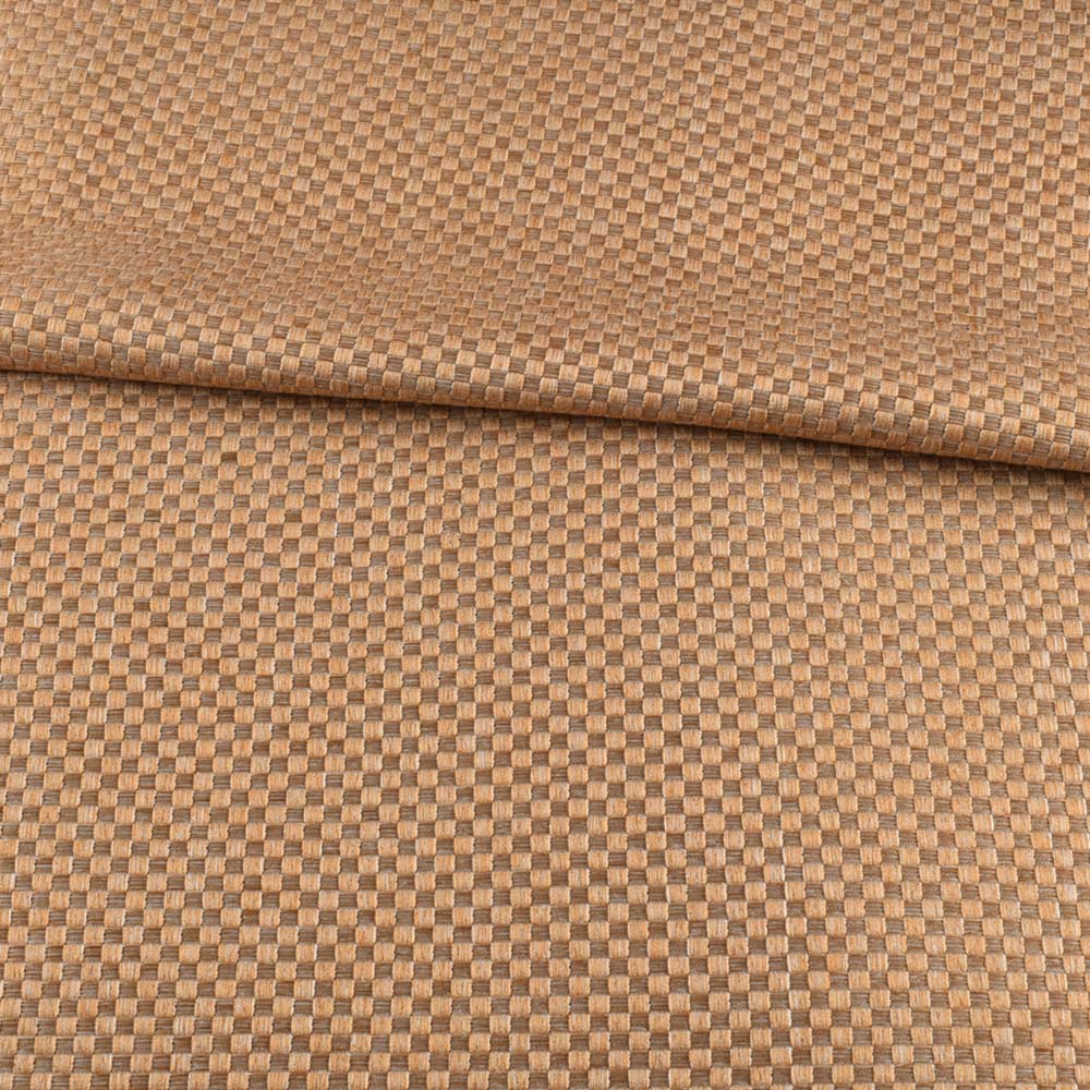 

Лен блэкаут шахматка для штор коричневый светлый, ш.275 (31907.044)