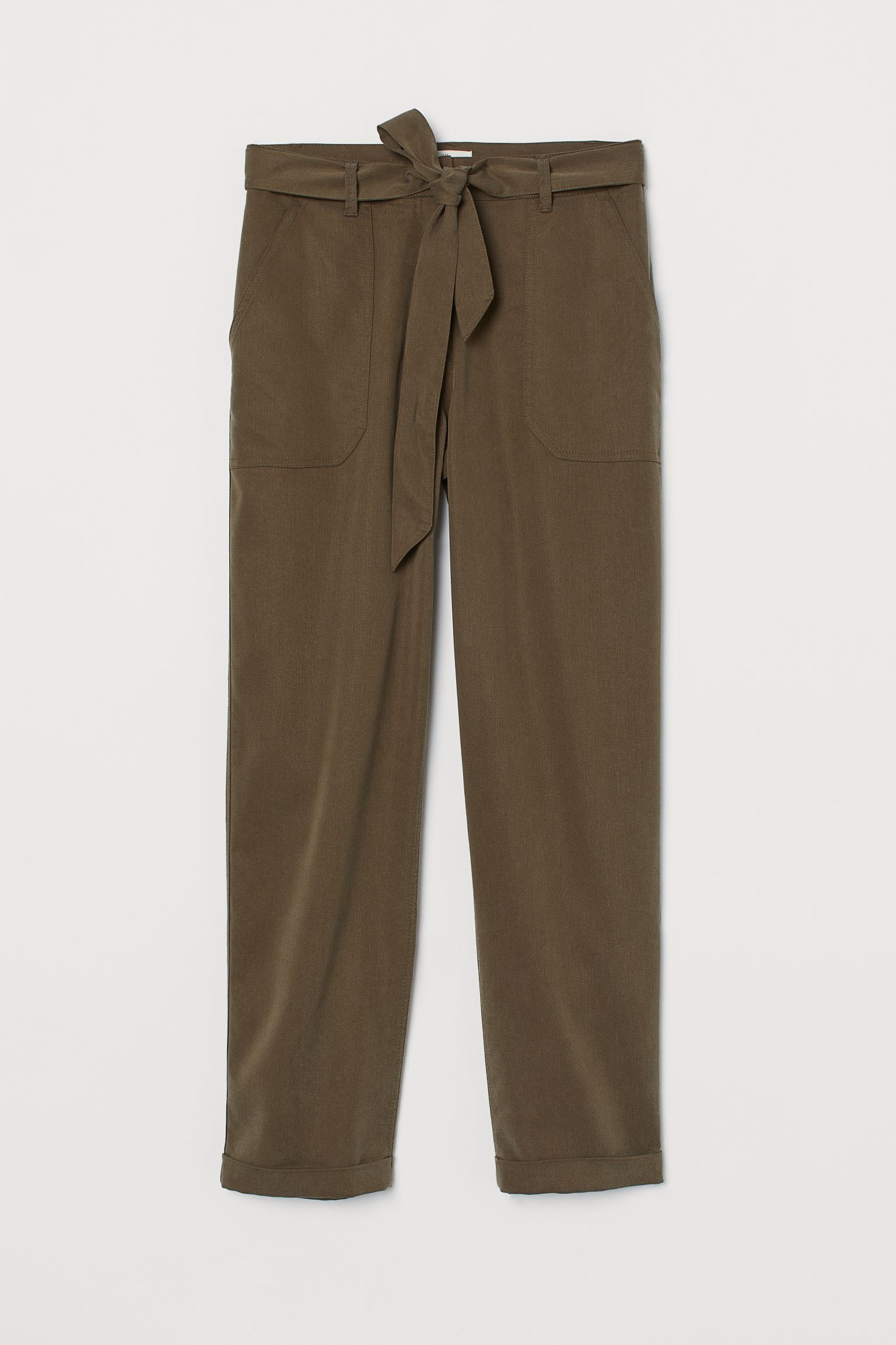 

Брюки H&M  темно зеленый хаки 16047759600, Брюки H&M 34 темно зеленый хаки 16047759600