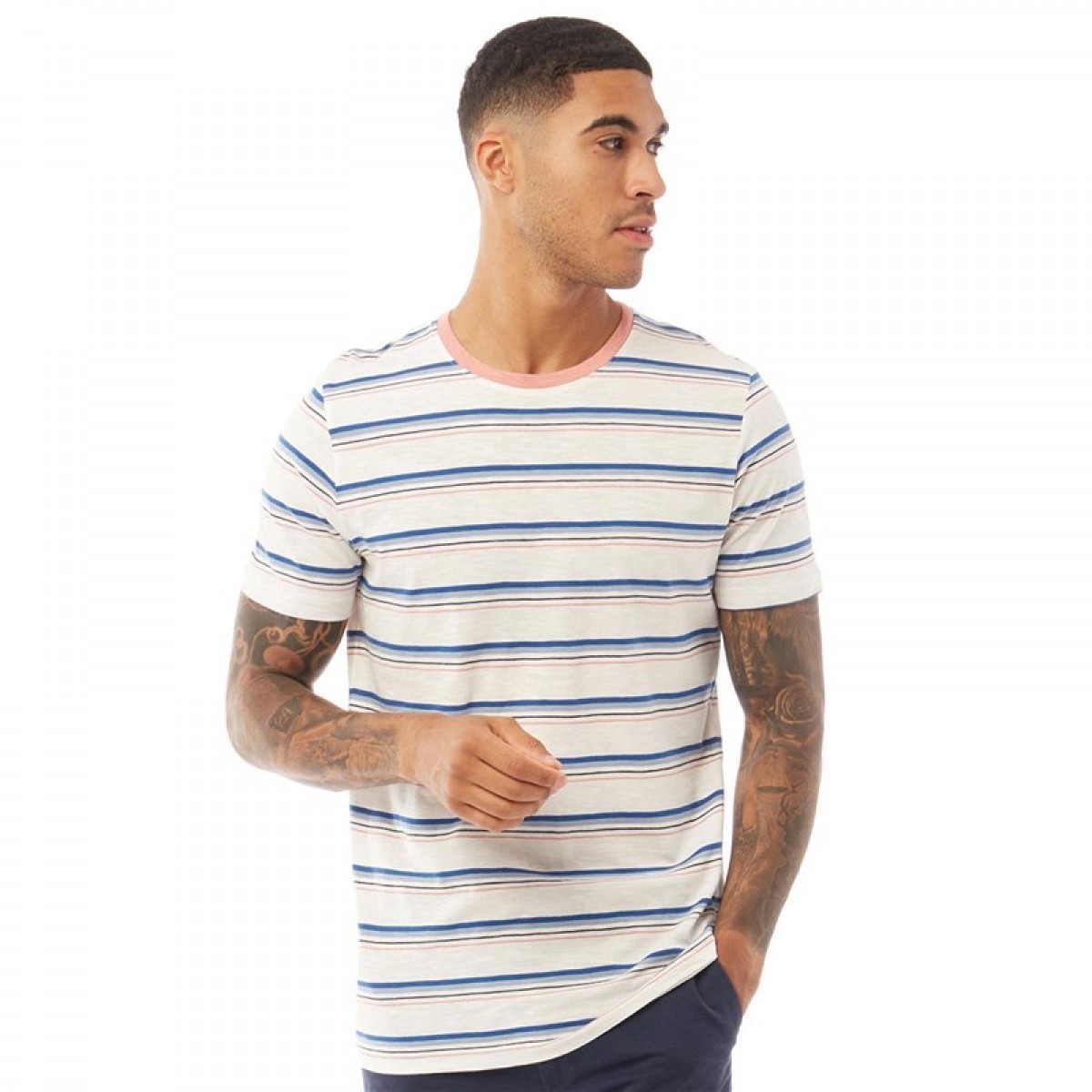 

Футболка JACK AND JONES Bobbi Organic Neck Cloud Dancer White, S (44)