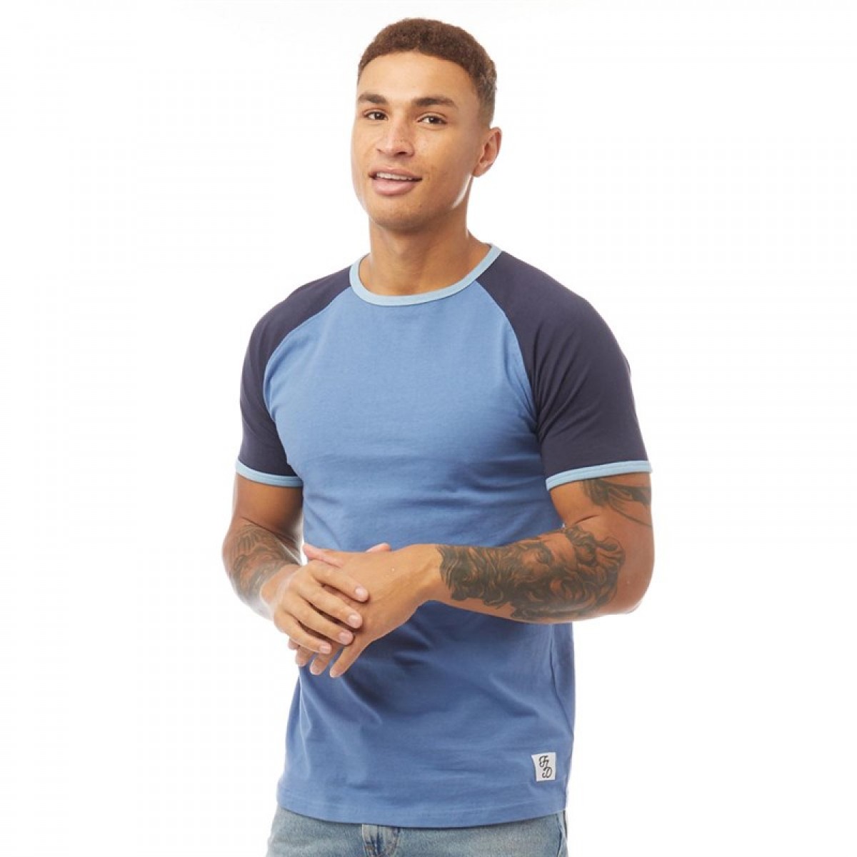 

Футболка Fluid Raglan/Ringer Blue/Navy/Dusky Blue Navy, S (44)