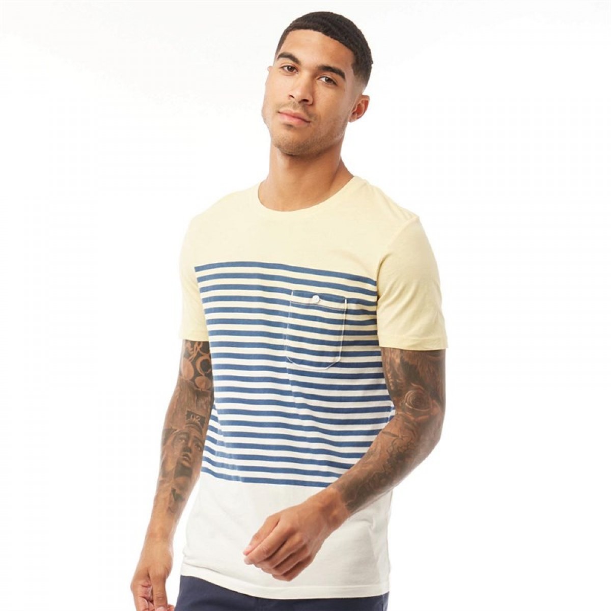 

Футболка JACK AND JONES Grade Neck Flan Bright Yellow, S (44)