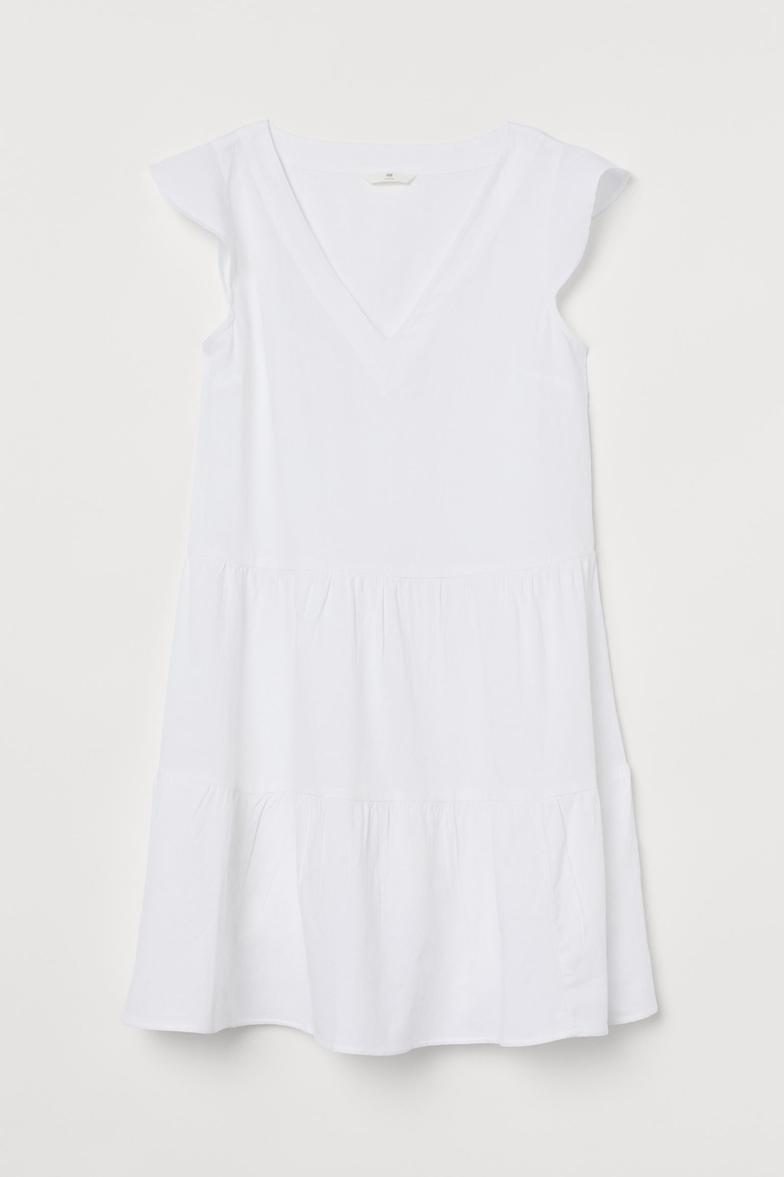 

Платье H&M L белый 20048824852
