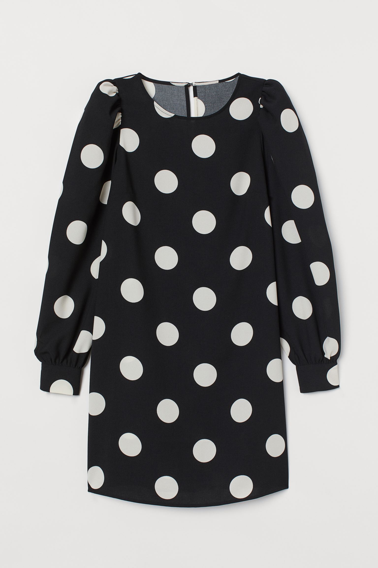 

Платье H&M S черный белый горох 24048289911