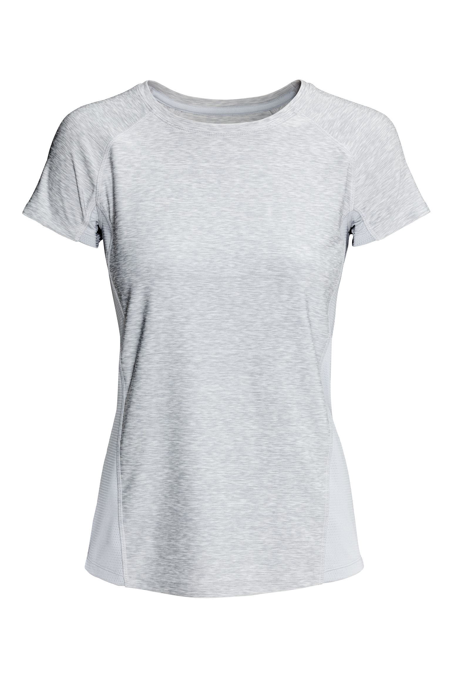 

Спортивная футболка H&M M серый 24044541966