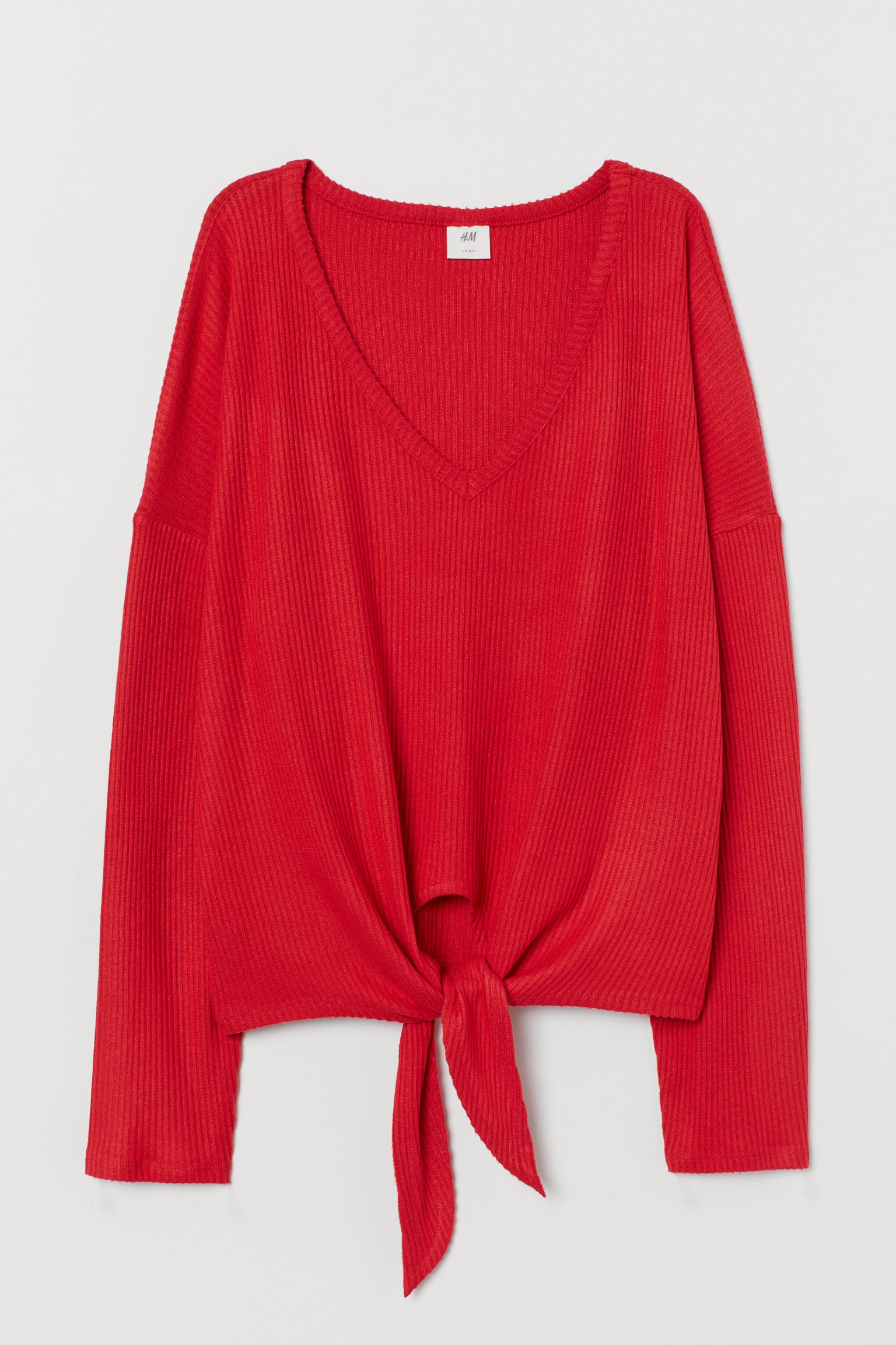 

Джемпер H&M L красный 28038030800