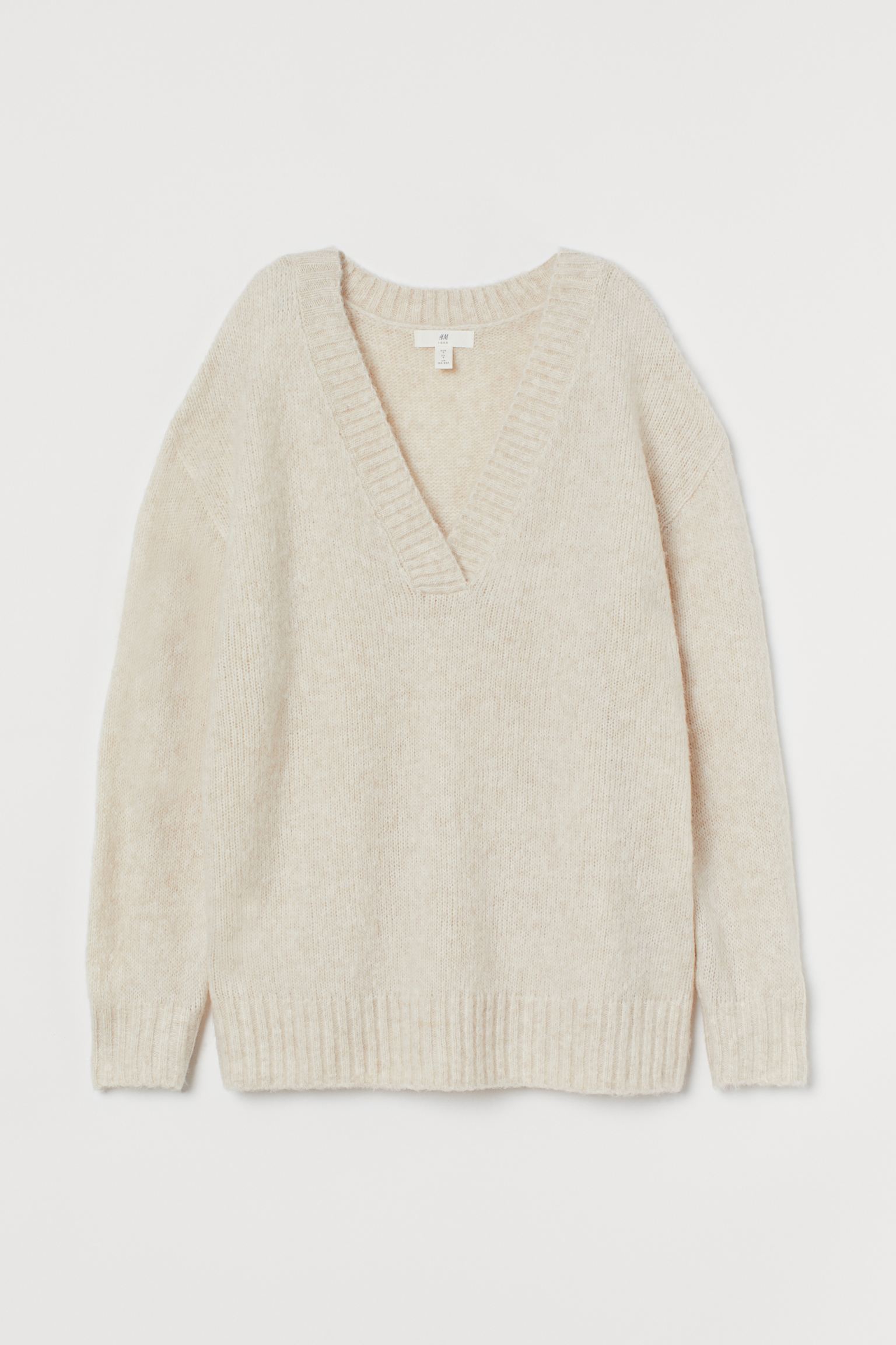 

Джемпер H&M XS светло бежевый 2038748172