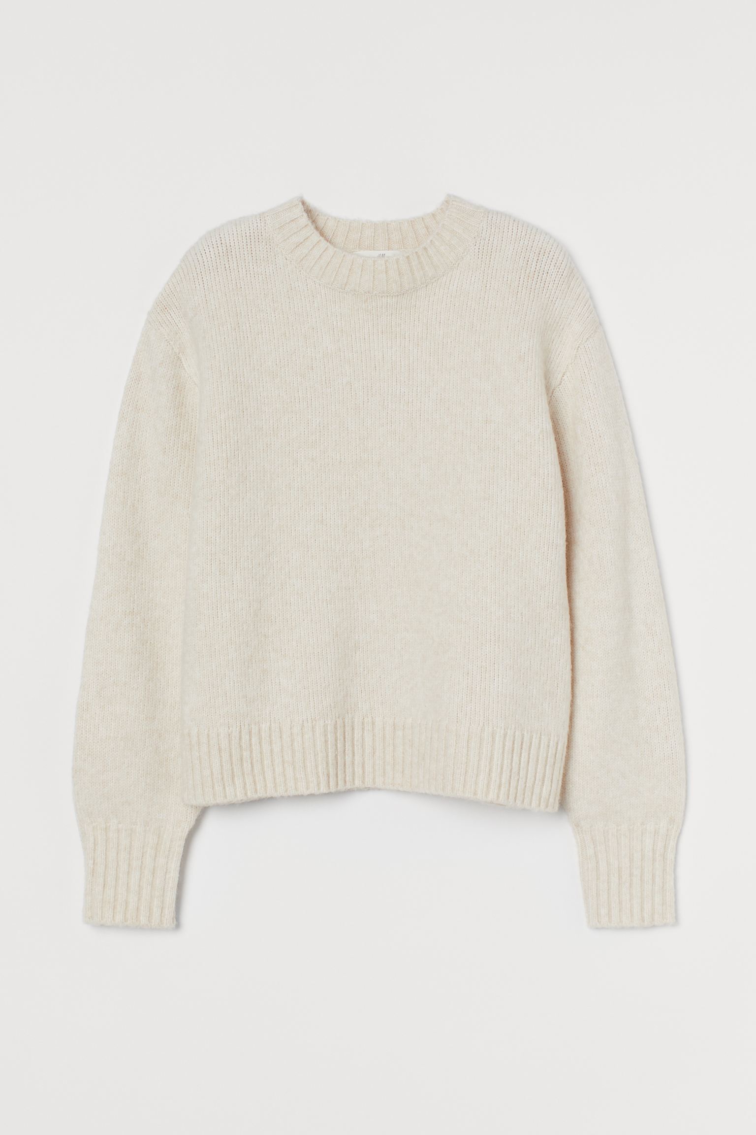 

Джемпер H&M M молочный 3048830792
