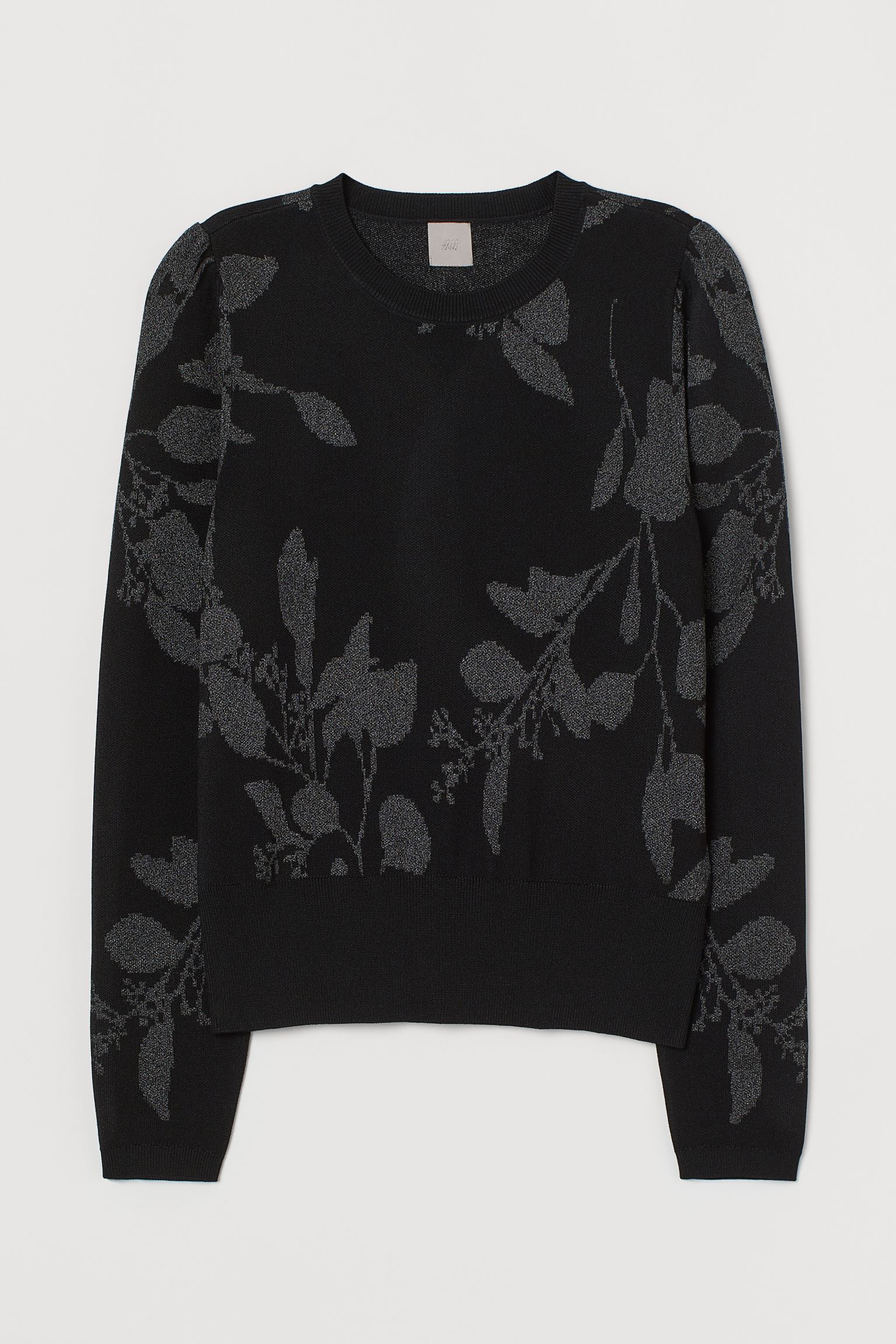 

Джемпер H&M M черный 27039272252