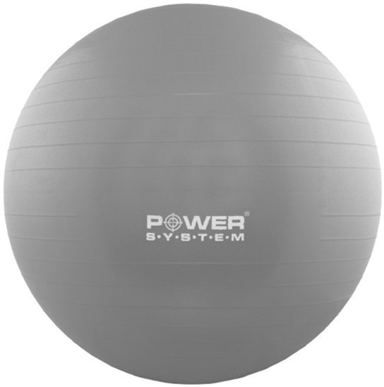 

Мяч для фитнеса и гимнастики Power System PS-4011 55 см Grey (PS-4011_55cm_Grey)