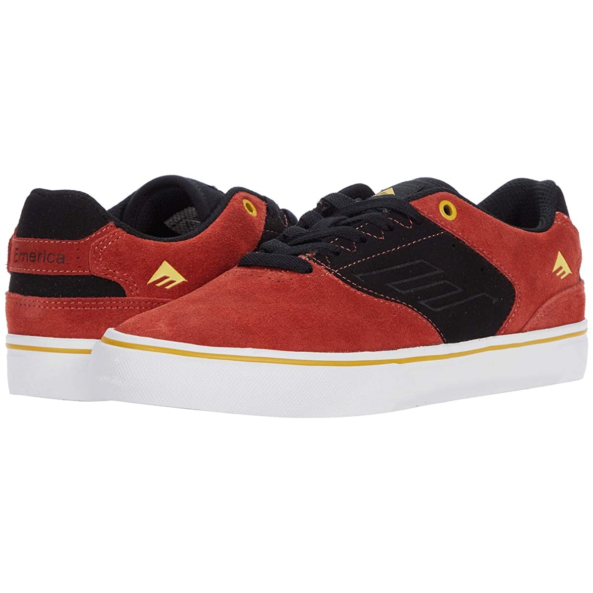 

Кеды Emerica The Low Vulc Black/Orange/Yellow, 41 (260 мм)