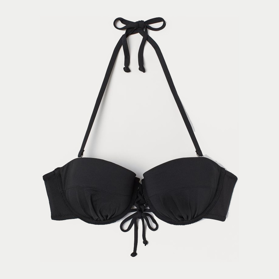 

Верхняя часть купальника H&M 060713183  Черная, Верхняя часть купальника H&M 060713183 80C Черная