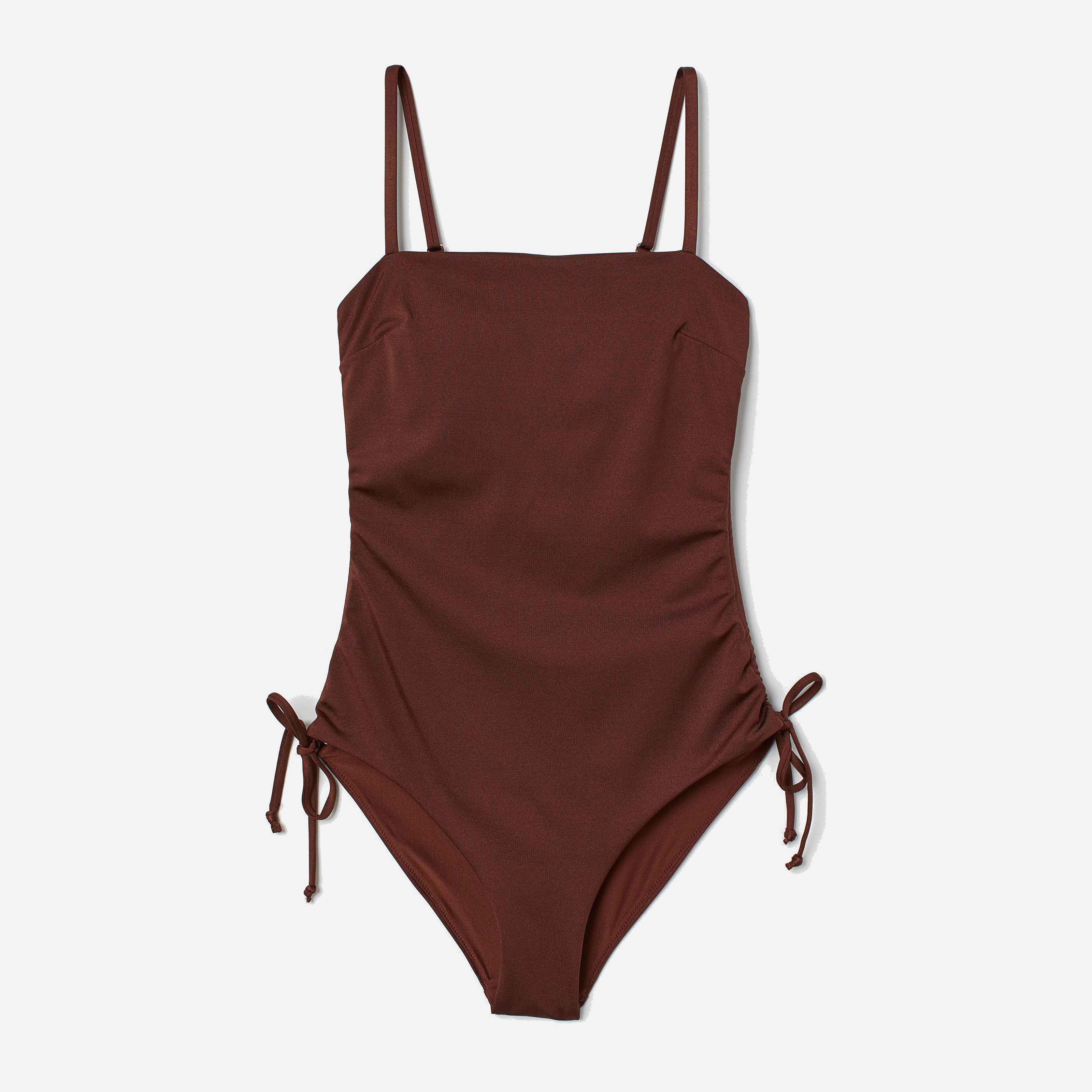 

Купальник слитный H&M 060768551 38 Темно-коричневый